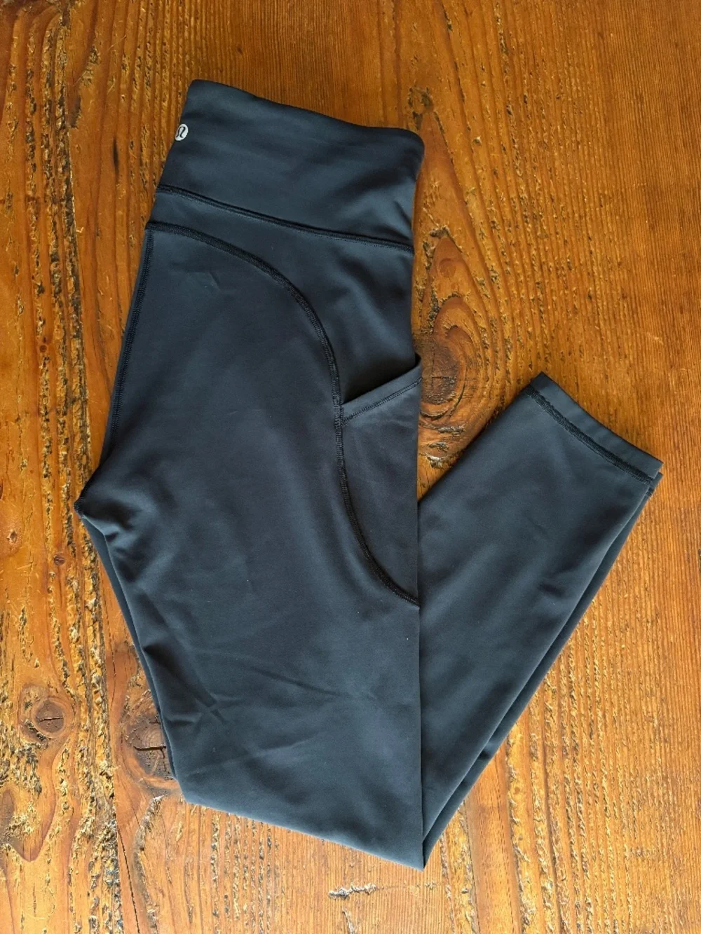 Lululemon Invigorate Leggings Black Size 8 Pockets